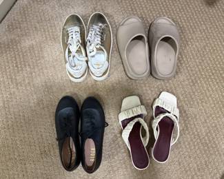 Women's shoes, all size 6.5, Sam Eldeman, Yeezy, tap shoes