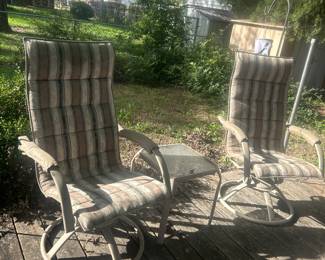 3 piece outdoor set