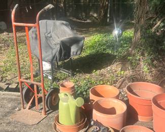 Outdoor pots