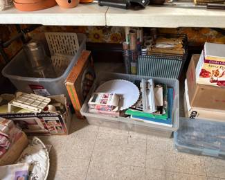 Assorted baking items 