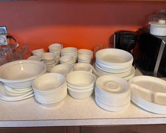 Correlle dish set for 16 