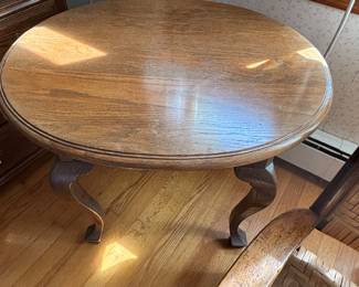 Ethan Allen oval side table