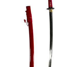 Dragon King "Pine Crane" Katana with Differentially Hardened T10 Steel Blade
