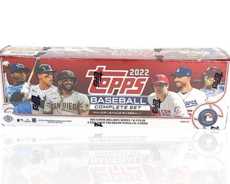 2022 Topps Baseball Complete Factory Set HOBBY SEALED Julio Rodriguez & Bobby Witt Jr. RC Year
