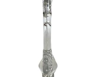 Vintage 1940s Heisey No. 100 Asiatic Pheasant Crystal Glass Figurine
