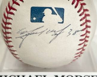 Michael Morse Autographed Seattle Mariners Official MLB Baseball (Selig-Era) - "The Beast"
