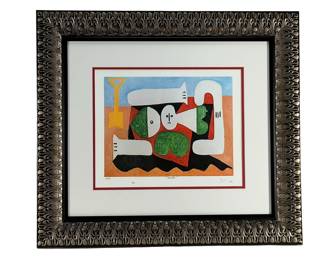 After Pablo Picasso (1881-1973), "Bather with Sand Shovel," Limited Edition Print
