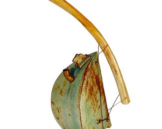 Monumental Brutalist Mixed-Media Sculptural Teapot, American Studio Craft, c. 1970
