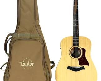 2021 Taylor Big Baby BBTe Acoustic-Electric Guitar w/ Solid Spruce Top, Walnut Body & Original Gig Bag
