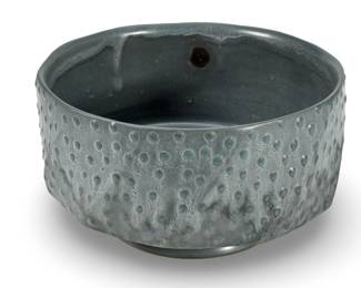 Vintage Studio Art Pottery Bowl, Hand-Thrown Stoneware, Mid-Century Modern Aesthetic
