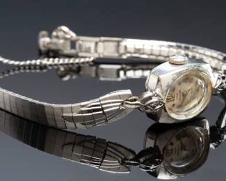 Vintage Waltham 17 Jewels Ladies Watch 10K RGP Art Deco Style
