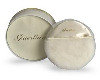 Vintage 1967 GUERLAIN Shalimar Dusting Powder 8 oz N° 707, Sealed NOS in Op Art Box
