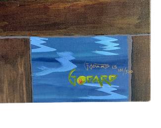 Michael Godard "Party Foul" Signed & Numbered Giclée on Canvas, 101/500
