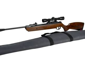 Ruger Impact Max Elite.22 Cal Pellet Rifle w/ 4x32 Scope - Wood Stock, Gas Piston
