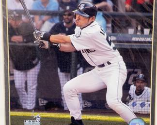 2004 Ichiro Suzuki Seattle Mariners 262 Hits Record Photo File Plaque w/ USPS Commemorative Cover & MLB Hologram - Factory Sealed
