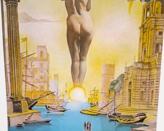 Salvador DALÍ (1904-1989) "The Golden Fleece," Hand-Signed & Numbered Color Lithograph, 1975
