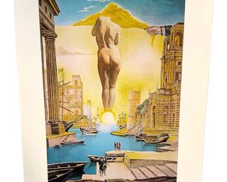 Salvador DALÍ (1904-1989) "The Golden Fleece," Hand-Signed & Numbered Color Lithograph, 1975
