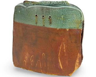 Large Mid-Century Brutalist Studio Pottery Abstract Slab-Built Sculpture, c. 1970s
