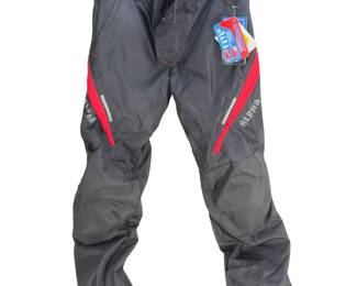 Alpha Cycle Gear Motorcycle Pants 32x36 Cordura Textile, CE Armor, Waterproof