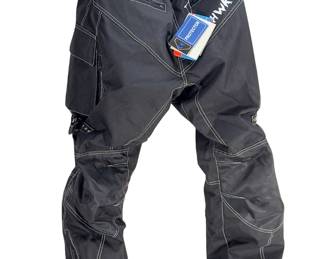 HWK Cordura Waterproof Armored Motorcycle Riding Pants XL 32 Inseam
