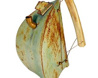 Monumental Brutalist Mixed-Media Sculptural Teapot, American Studio Craft, c. 1970
