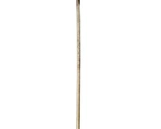 Antique Art Nouveau Sterling Silver & Amazonite Stick Pin, c. 1900
