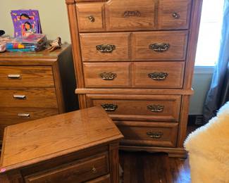 Broyhill dresser and nightstand