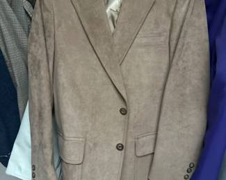 Vintage suede blazer