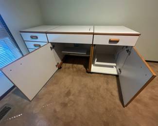 sewing cabinet (open)