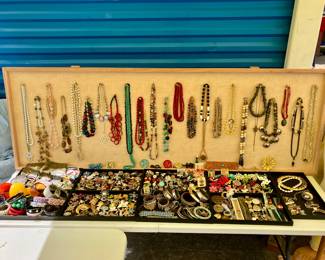 Vintage costume jewelry