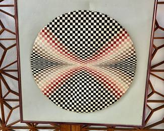 1960’s op-art needlepoint