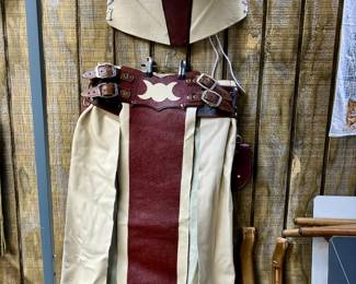 Xena style leather outfit