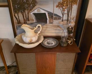 Zenith stereo record cabinet. 