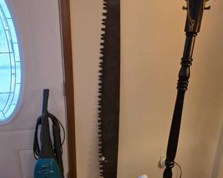 Antique saw. 