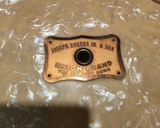 Joseph Rogers Jr & Son Union Brand bass drum. 