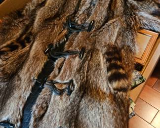 Racoon coat
