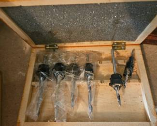 Variety of drill bits