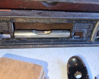 Cast iron Stanley level