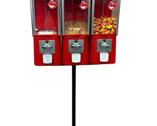 Triple Candy Gumball Dispenser