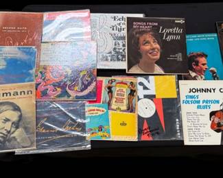 Johnny Cash Vinyl Records and more