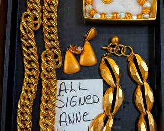 Signd Anne Klein Jewelry