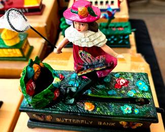 Cast Iron Mechanical Bank