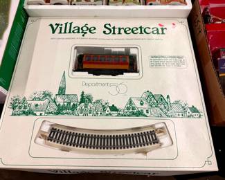 Department 56 Village Streetcar