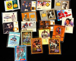 Signed and Material Sports Cards
