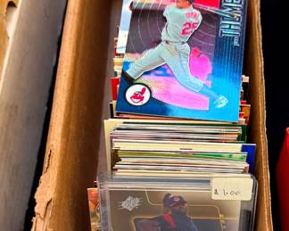 Clevelad Indians and Cleveland Browns Sports Cards