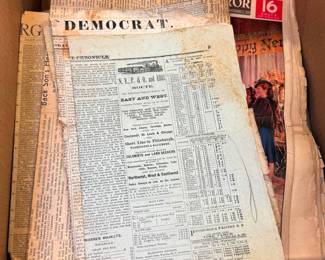 Vintage Newspapers