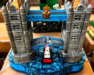 Cast Iron Mechanical Bank Tower Bridge