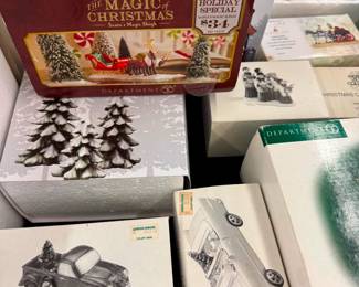 Dicken's Village Accessories 