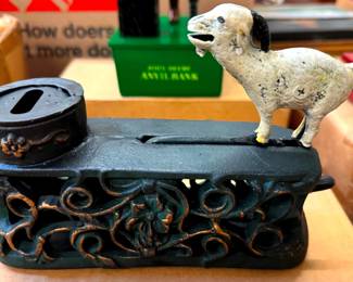 Cast Iron Mechanical Bank