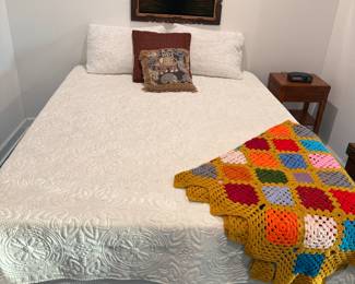 Queen Size Bed Set with Frame